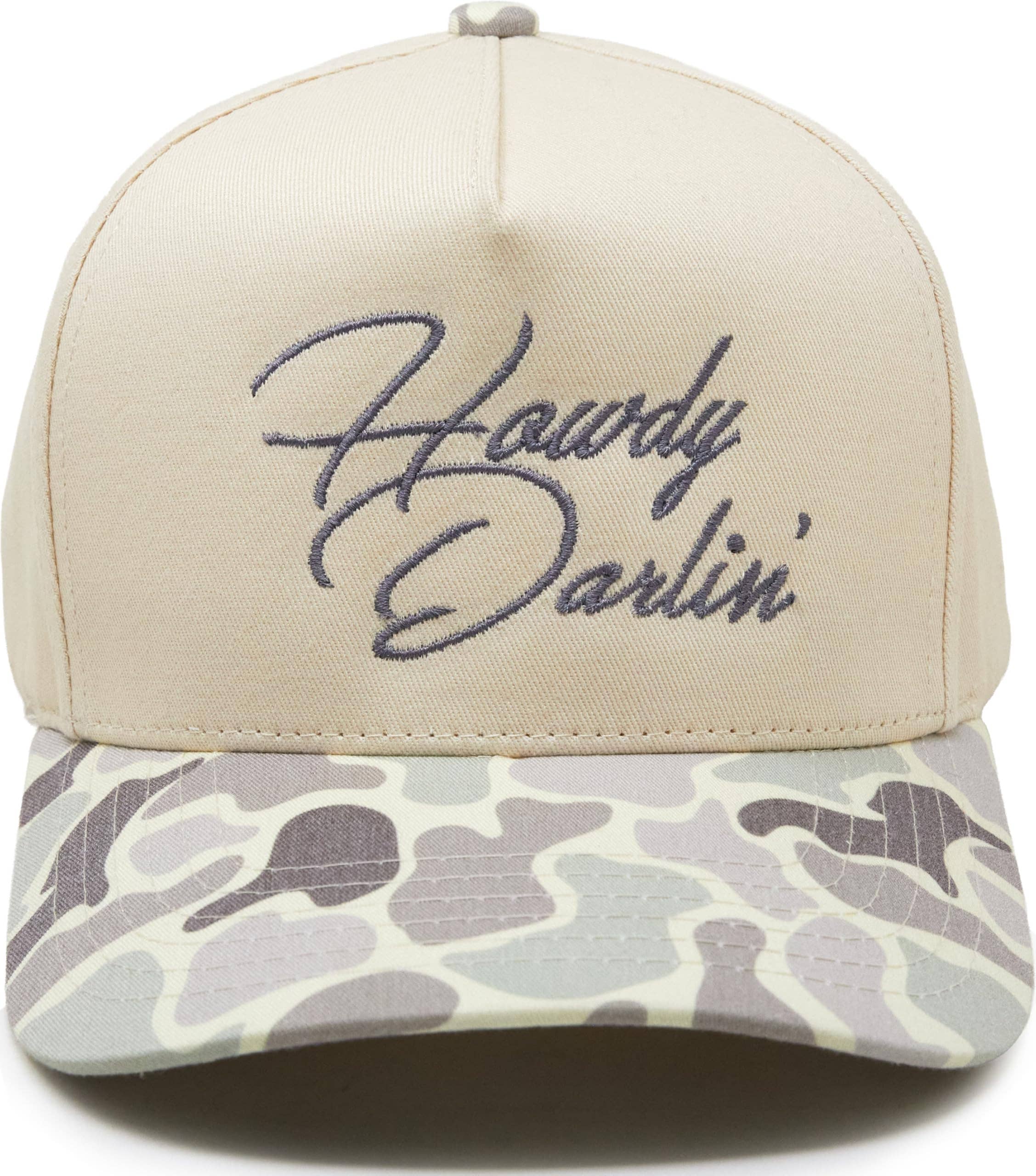 Howdy Darlin' - Duck Camo Grey/Sage/Beige Mix