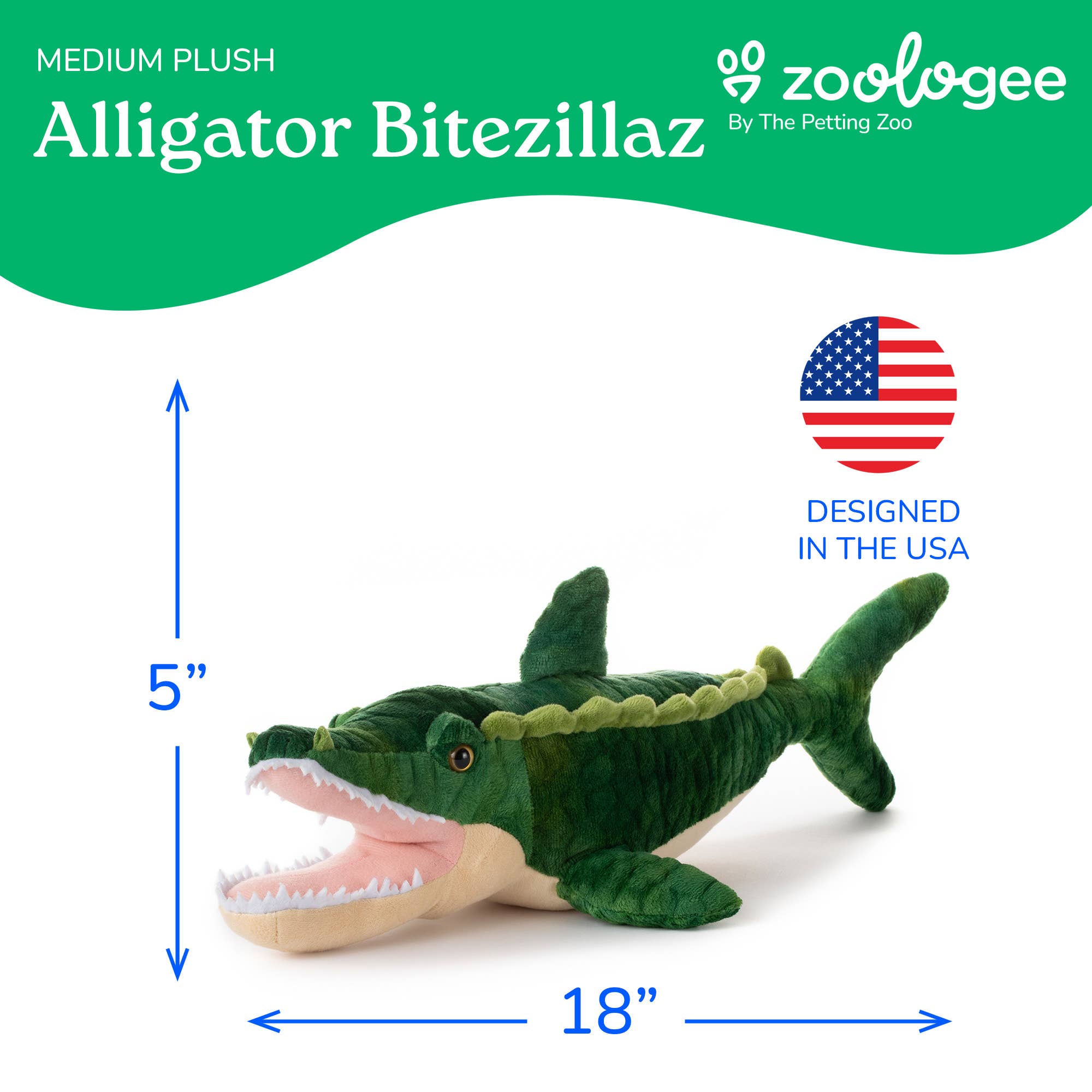 Bitezillaz Alligator 18"
