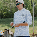 Grey Duck Camo Performance Hooded