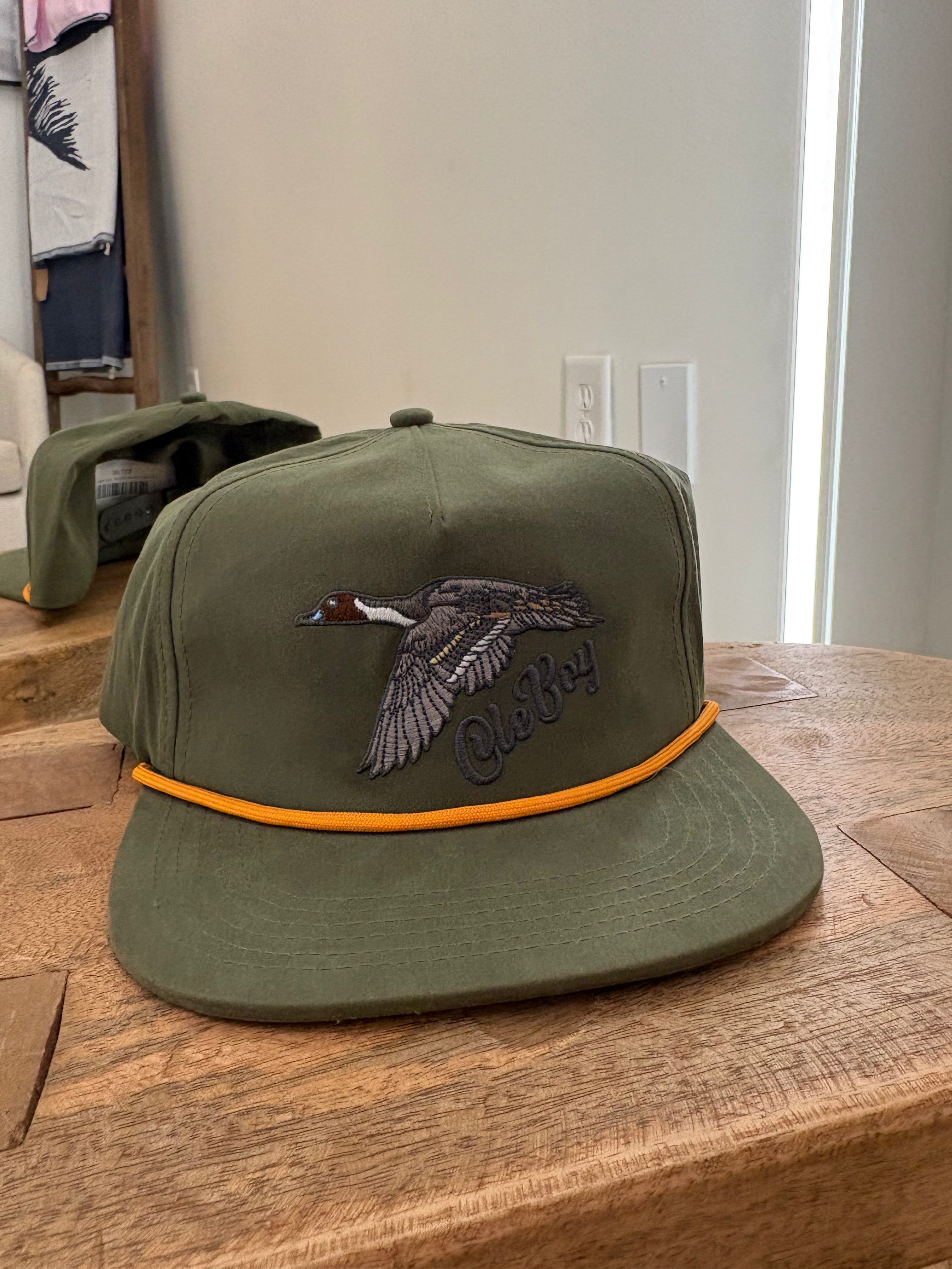 Ole Boy Northern Pintail Logo Rope Hat
