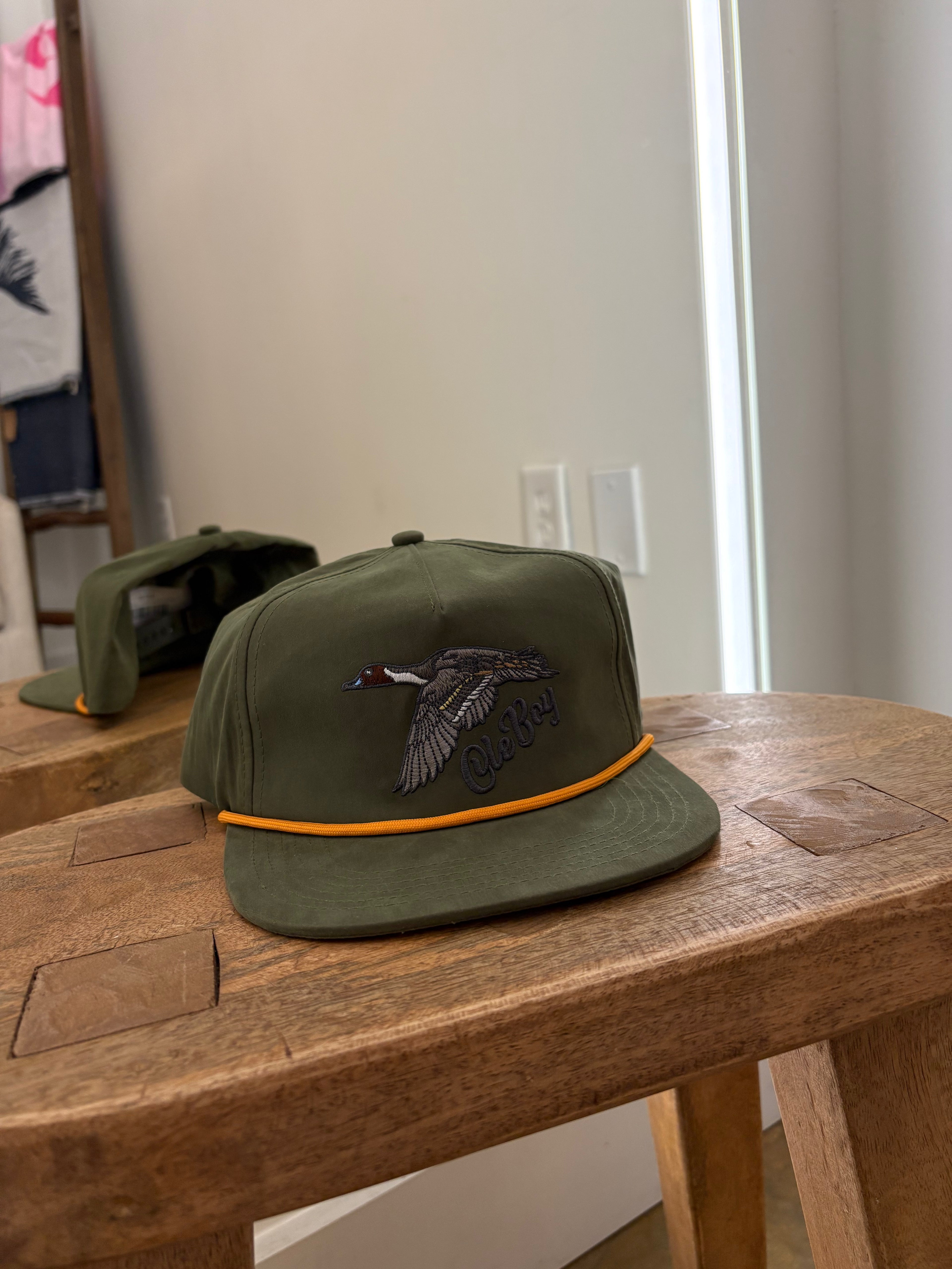 Ole Boy Northern Pintail Logo Rope Hat