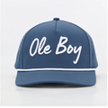 OLE BOY Blue Performance Golf Hat
