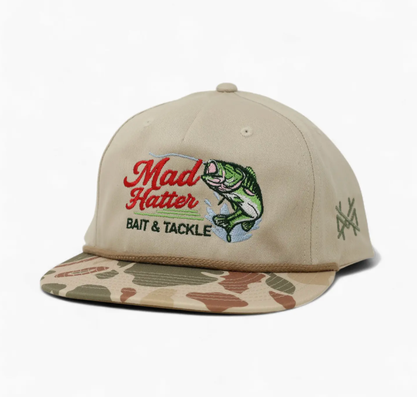 Bait and Tackle Trucker Hat- Grandpa Hat
