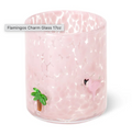 Flamingos Charm Glass 17oz