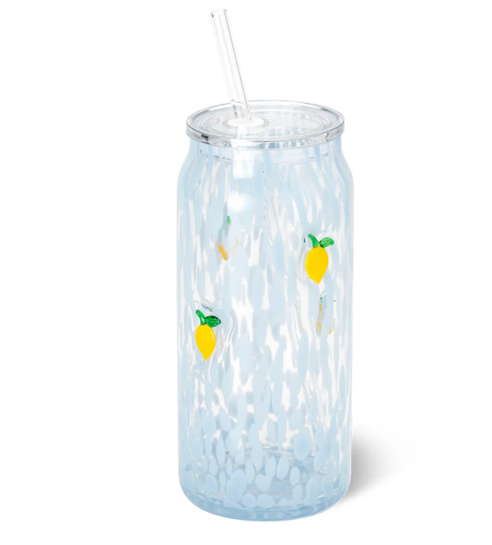 Lemon Meringue Charm Glass 23oz