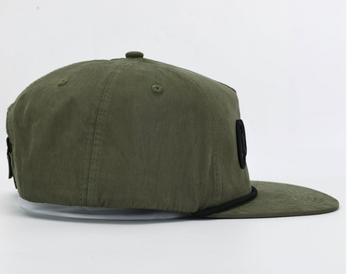 Green/Black Ole Boy Logo Rope Grandpa Hat