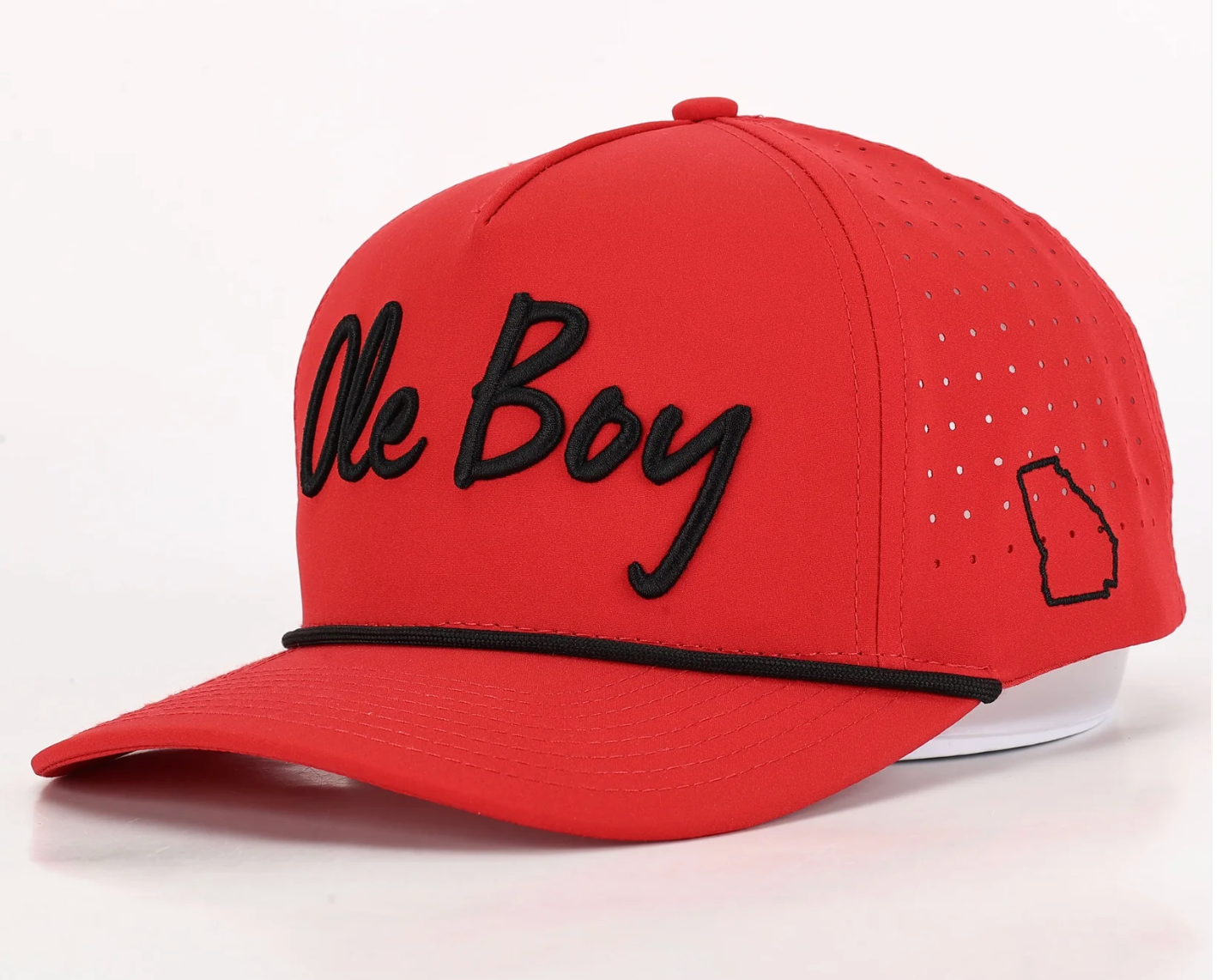 Georgia Game Day Performance Golf Hat - Red