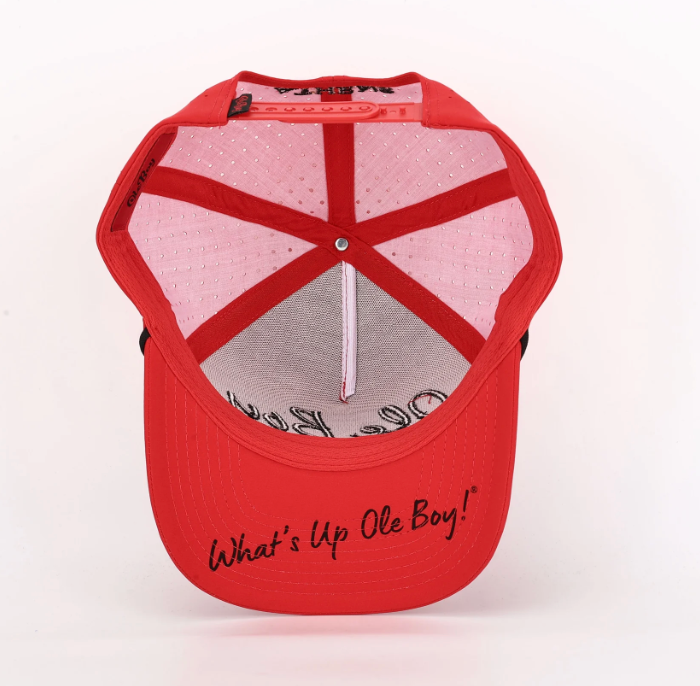 Georgia Game Day Performance Golf Hat - Red