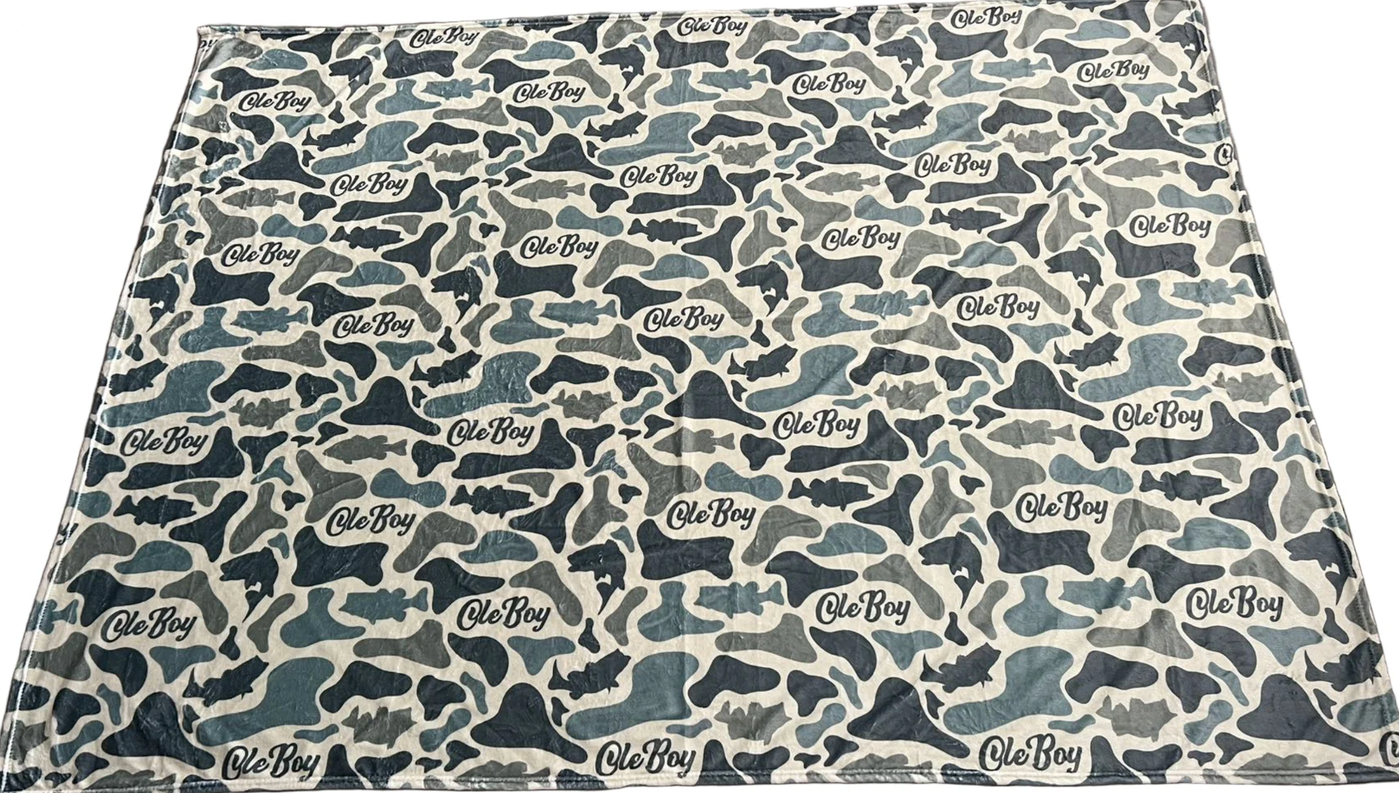 Ole Boy 80x60 Fleece Camo Blanket