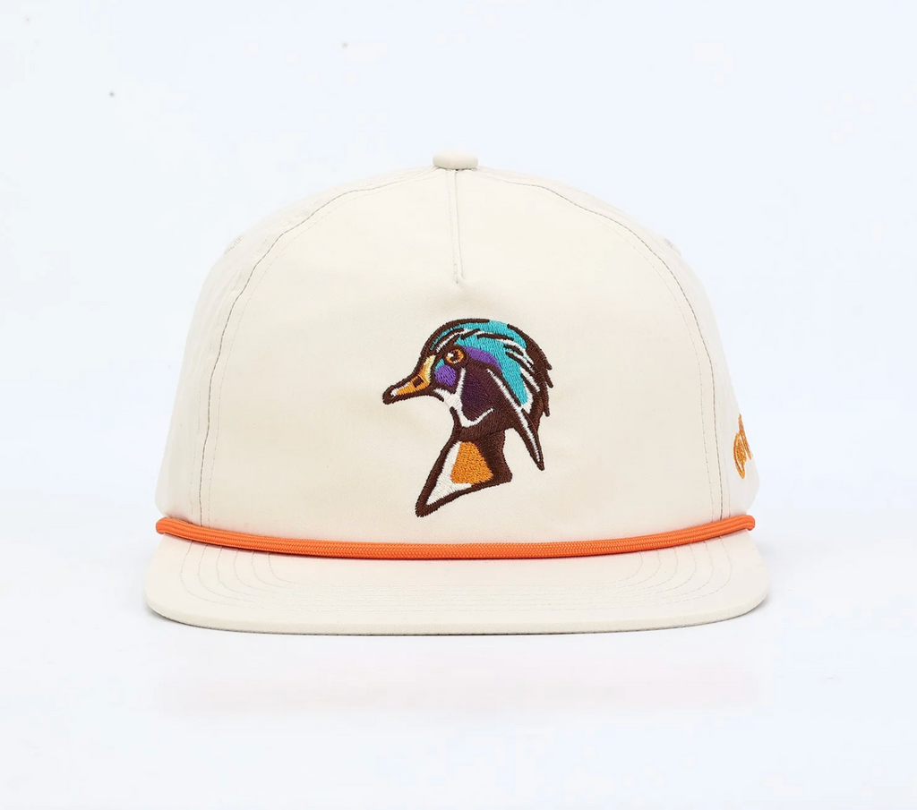 OLE BOY Wood Duck Rope Grandpa Hat