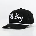 OLE BOY Black Performance Golf Hat