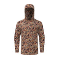 Per. Drawstring hoodie- brown