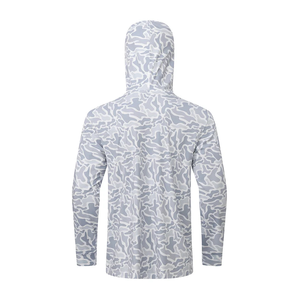 Perf. Drawstring- Grey Camo