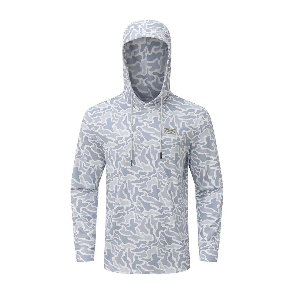 Perf. Drawstring- Grey Camo