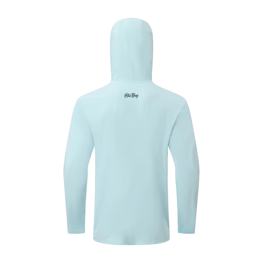 Performance Hoodie - Gulf Mist