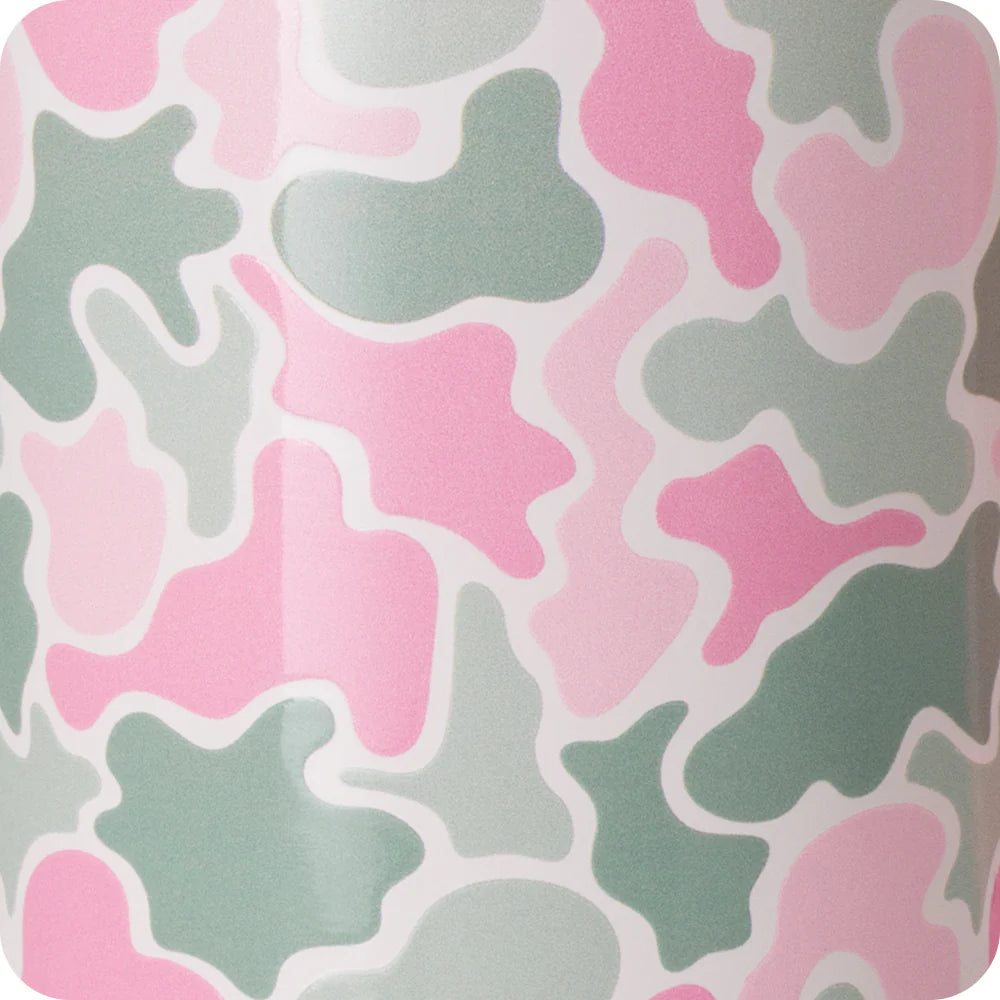 BLUSHING CAMO Travel Mug