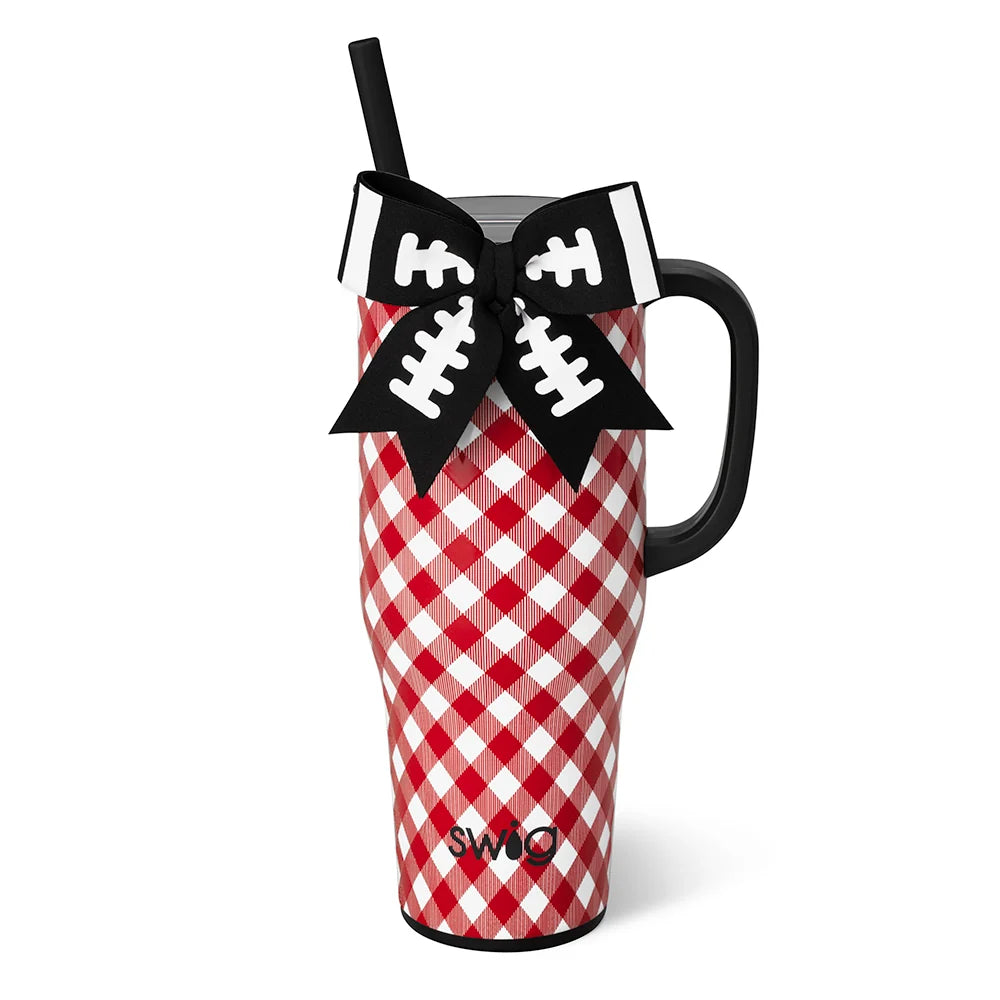 Gameday Red + Black Mega Mug 30oz