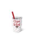 CLASSY 'TIL KICKOFF RED + BLACK Swig Shot 2oz