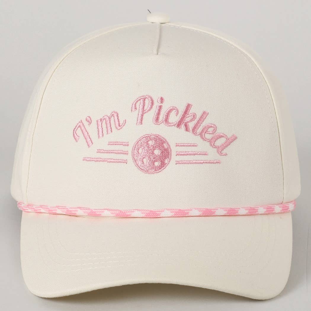 I'm Pickled Pickleball Trucker Hat