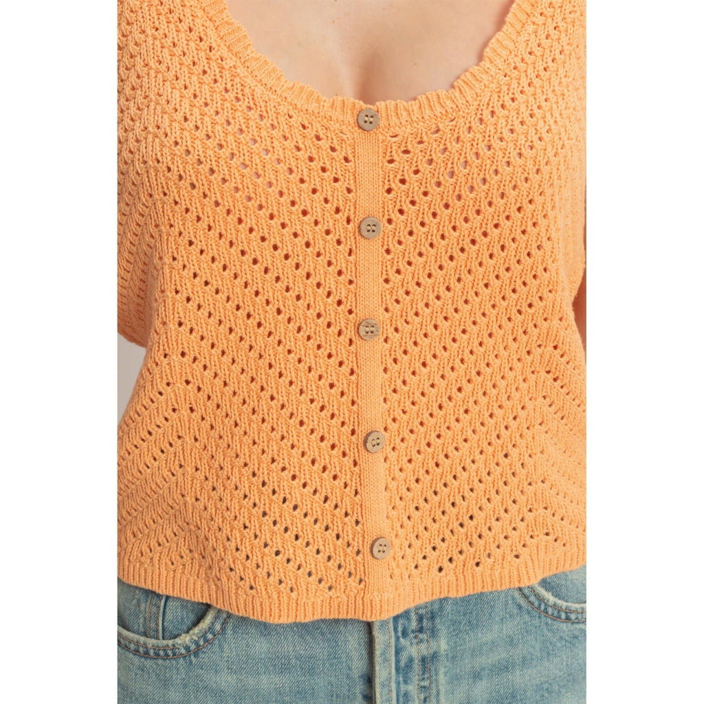 Open Knit Tank