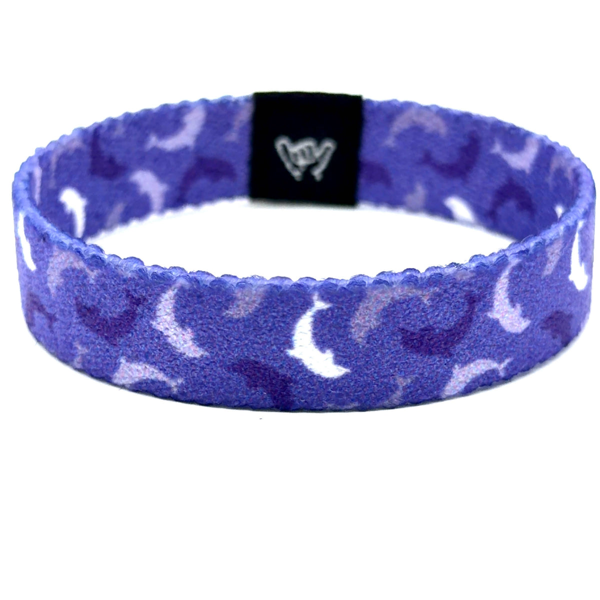 Purple Dolphins Wristband Bracelet
