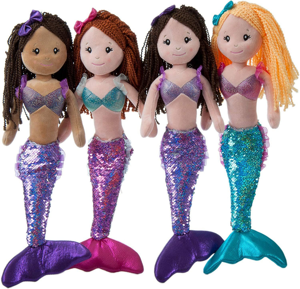 18" (45cm) Sequins Mermaid Asst