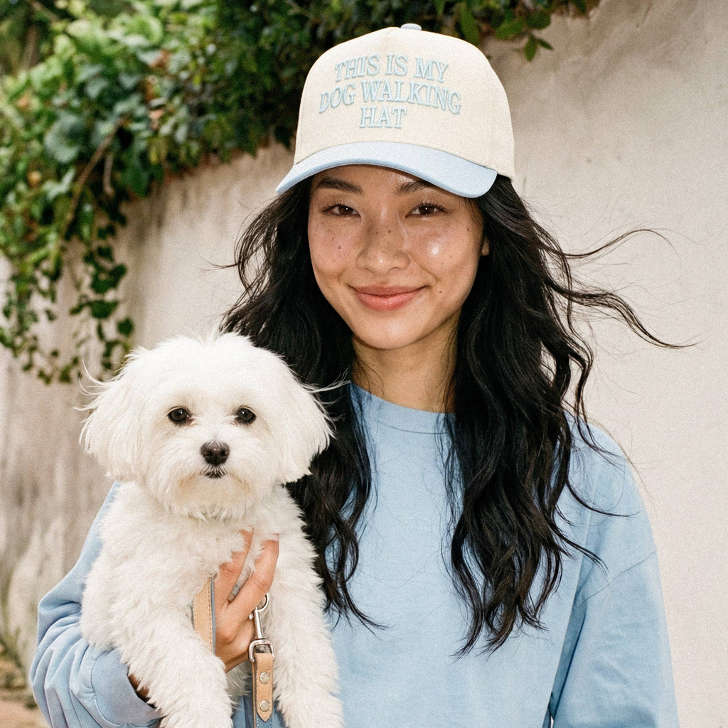 THIS IS MY DOG WALKING HAT Hat