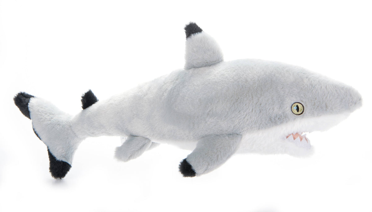 Earth Keeperz Blacktip Shark medium 21" Recycled Plush