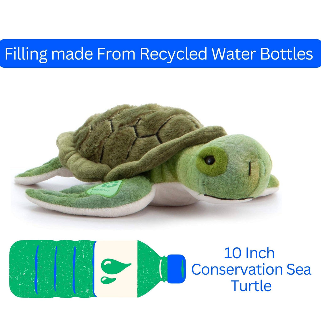 10" (24cm) Conservation Sea Turtle Stuffed Animal