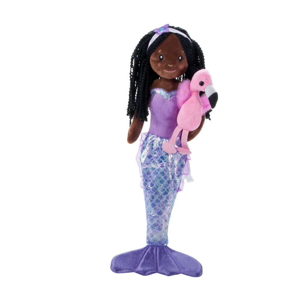 17" Mermaid w/ Flamingo