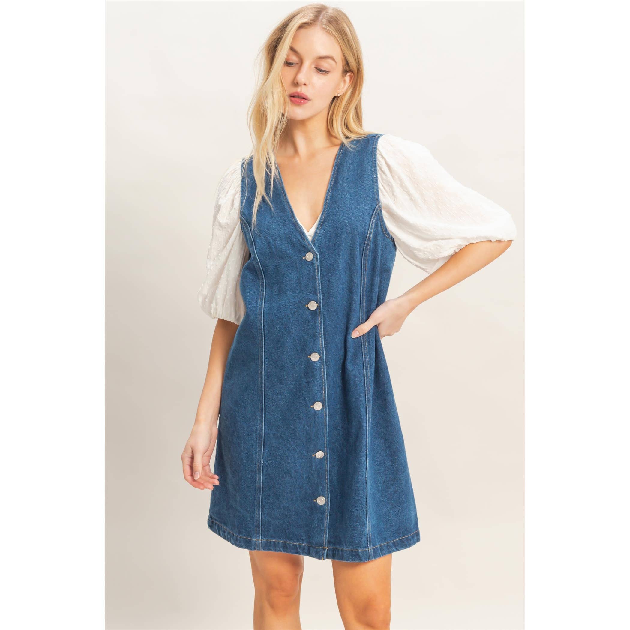 Harper Denim Dress