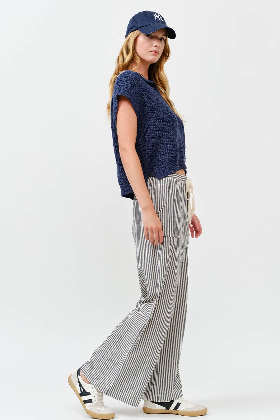 Striped Linen Pant