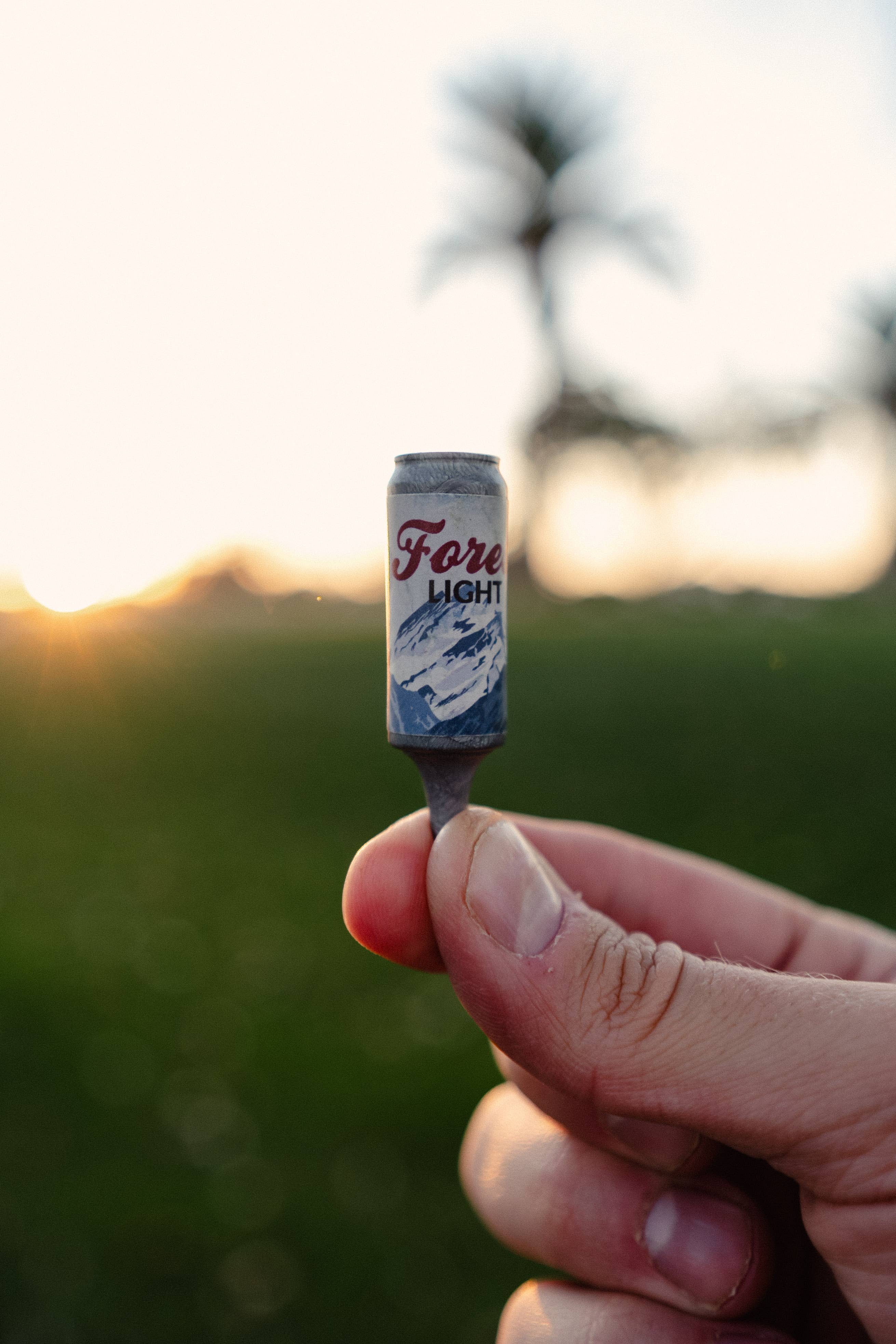 Beer Can Golf Tees