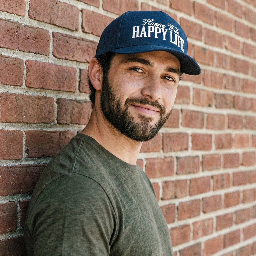 HAPPY WIFE HAPPY LIFE HAT