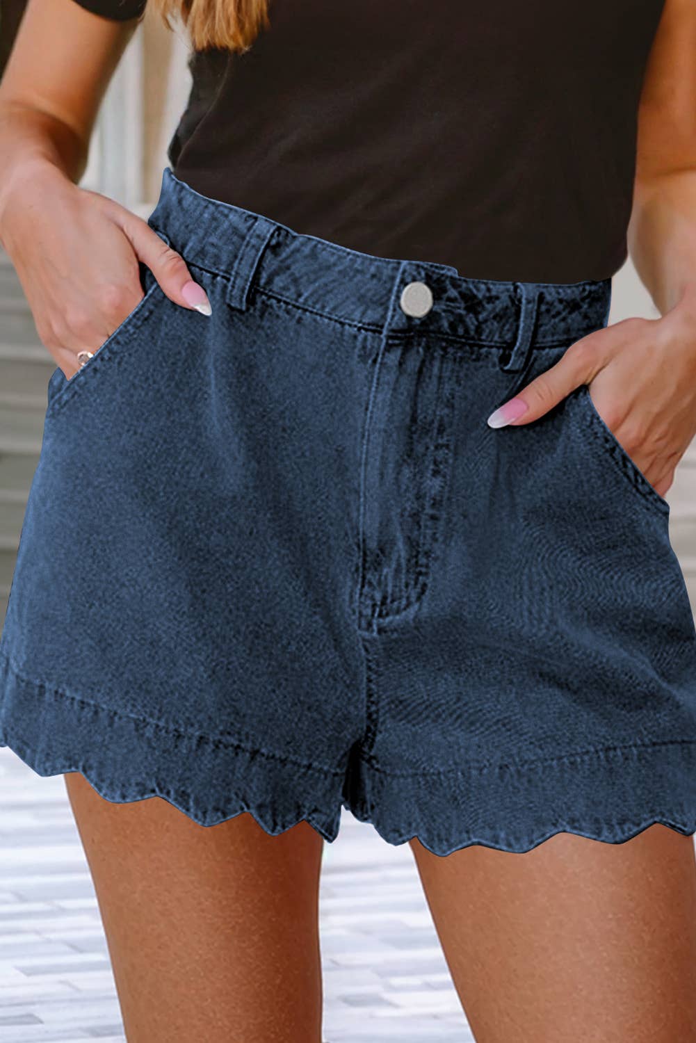 Scalloped Hemline