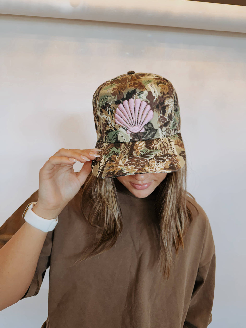 Camo 3D Seashell Hat