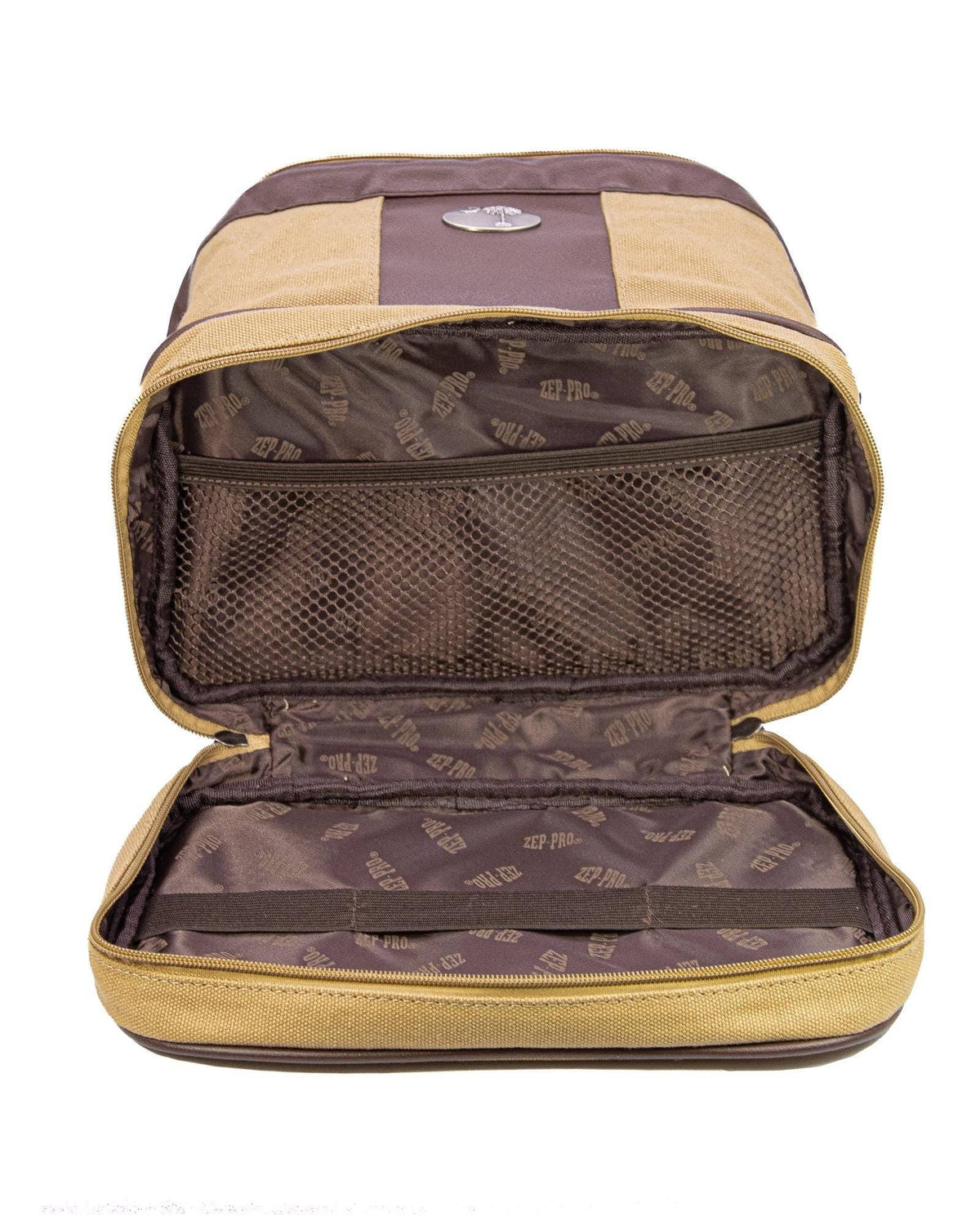 Mallard Men’s Khaki Canvas Toiletry Dopp Bag
