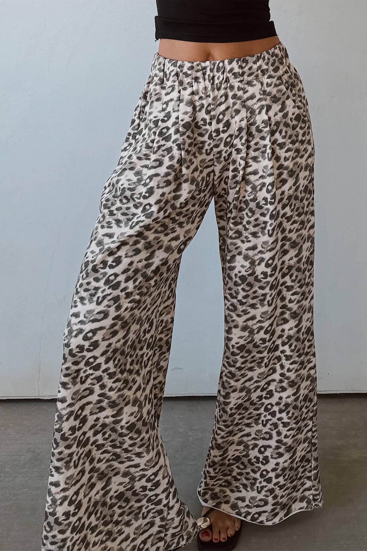 Leopard Wide Leg