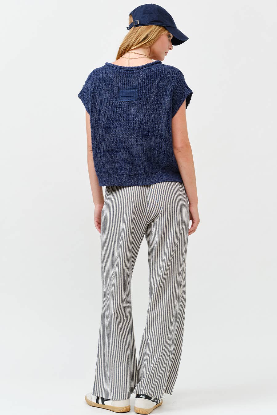 Striped Linen Pant