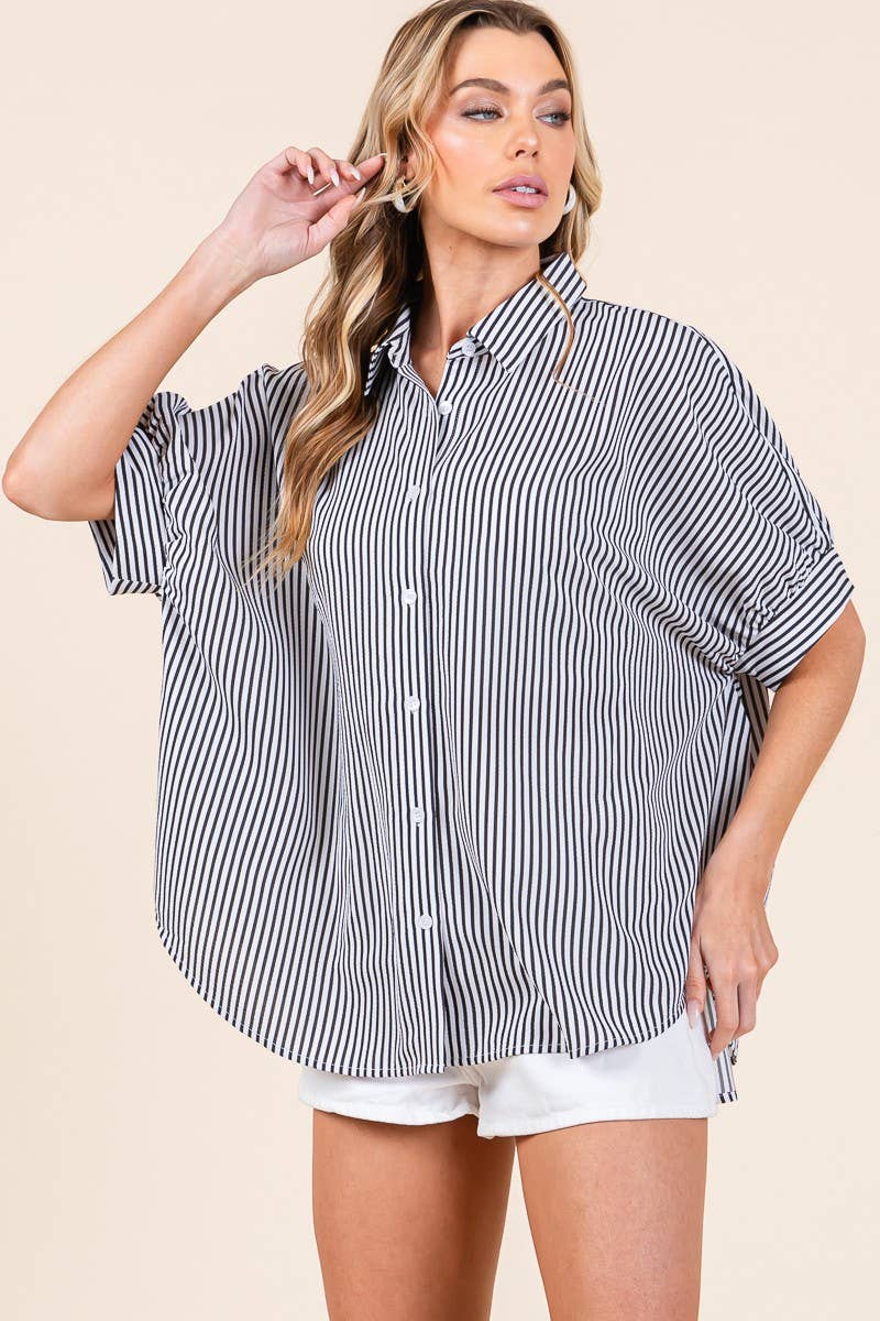 Oversized Button Down Shirt