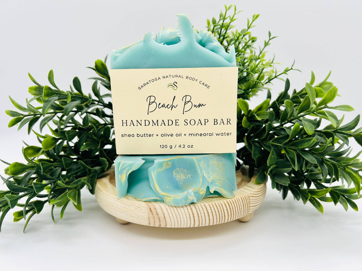 Beach Bum Handmade Soap Bar VEGAN Cold Process Soap