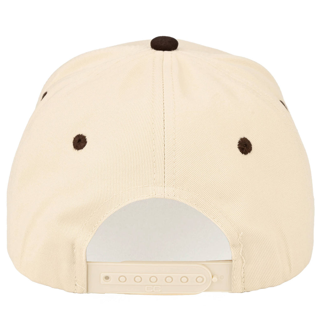 C.C COWBOY Letter Embroidered on Two Tone Trucker Hat