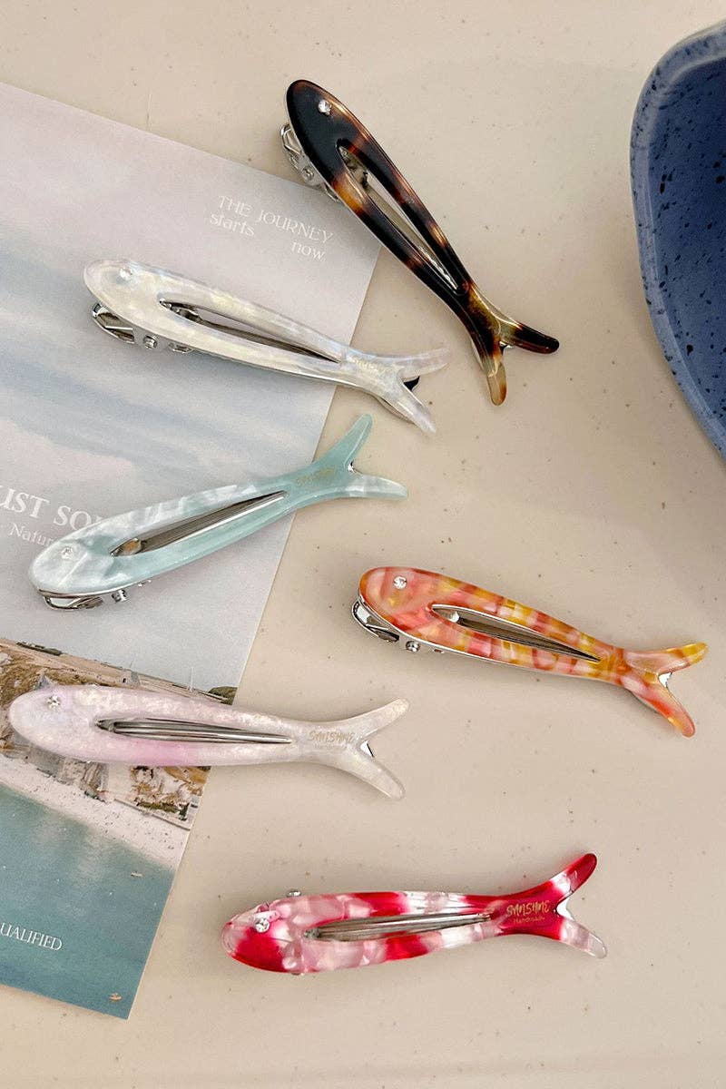 Fish-Shaped Hair Clip