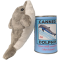 Flip the Canned Dolphin | Stuffed Animal Plush w/Jokes |Gift