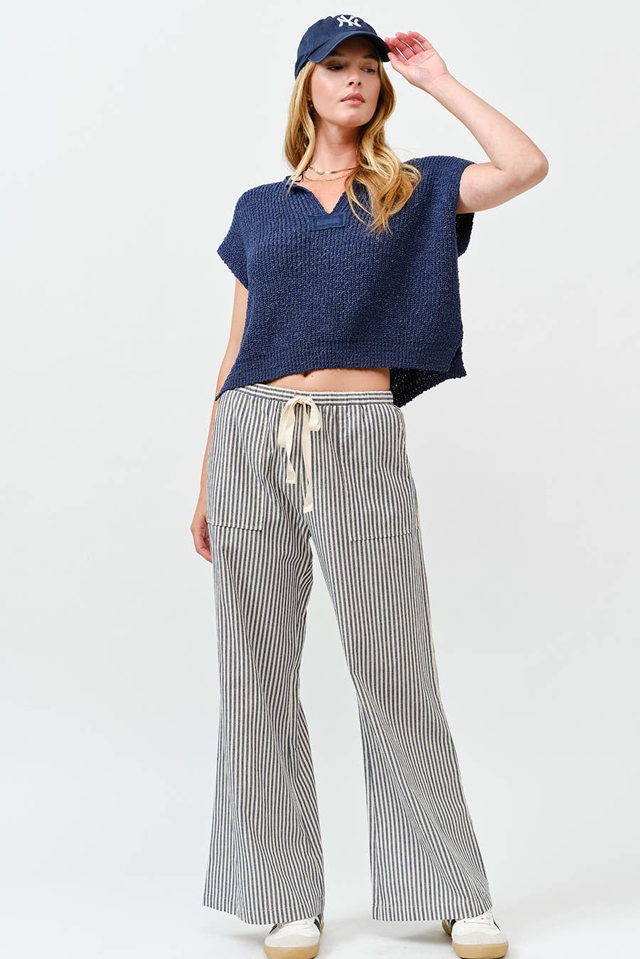 Striped Linen Pant