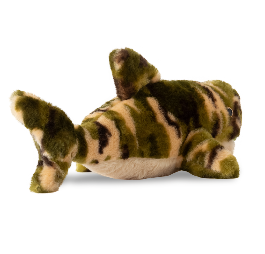 21" Green Camo Tiger Shark