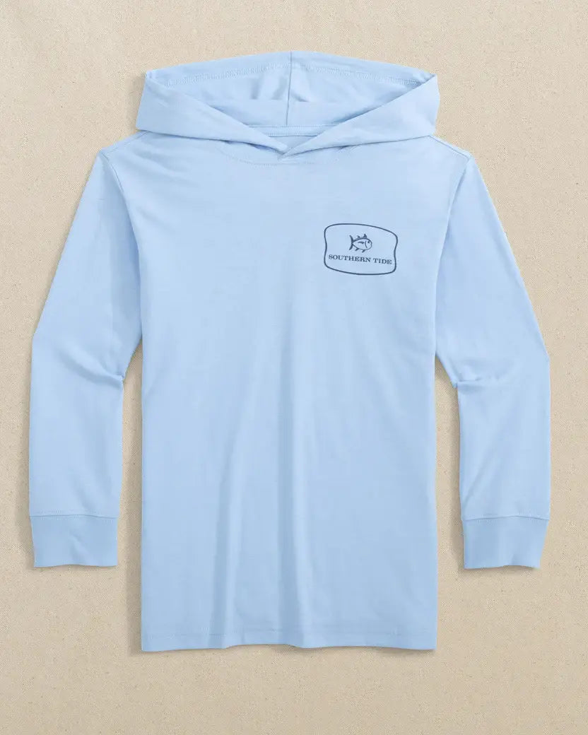 Y LS SJ Beach Badge Hoodie Tee