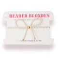 Pearl Bow Bracelet