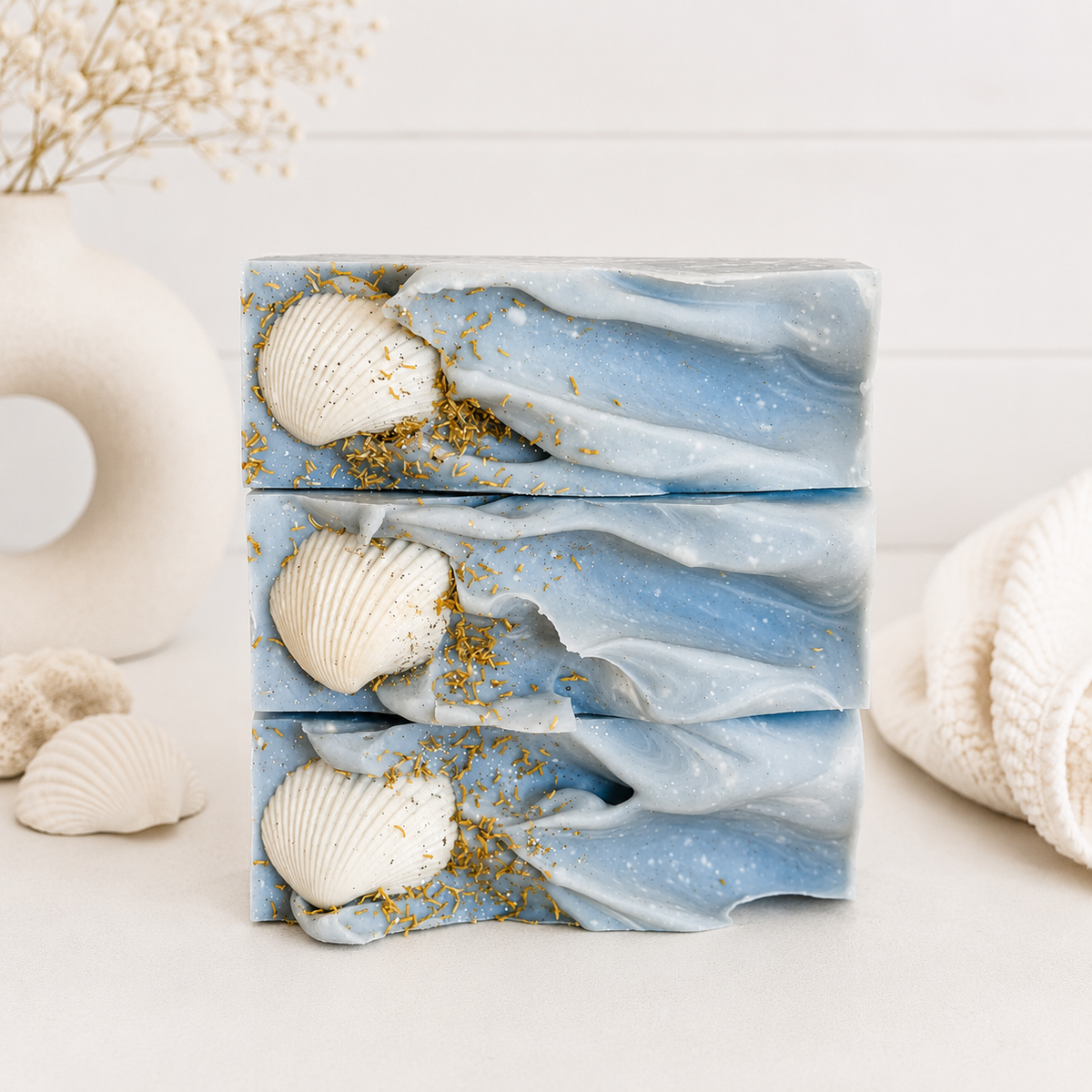 Coastal Waves Artisan Soap Bar ⭐
