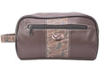 Lab Brown Pebble Old School Camo Men's Toiletry Dopp Bag.